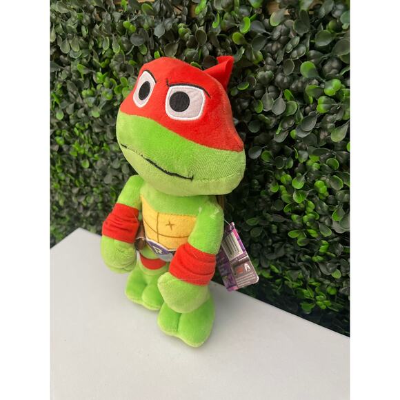 NWT Teenage Mutant Ninja Turtles Mutant Mayhem, Plush Raphael, - Picture 2 of 8